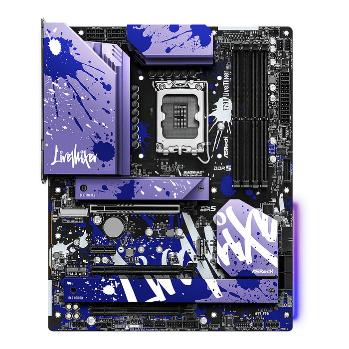 ASRock Z790 Live Mixer Placa Base Intel LGA 1700, DDR5 128 GB, ATX, PCIe 5.0, Thunderbolt, 2.5G LAN, ALC897