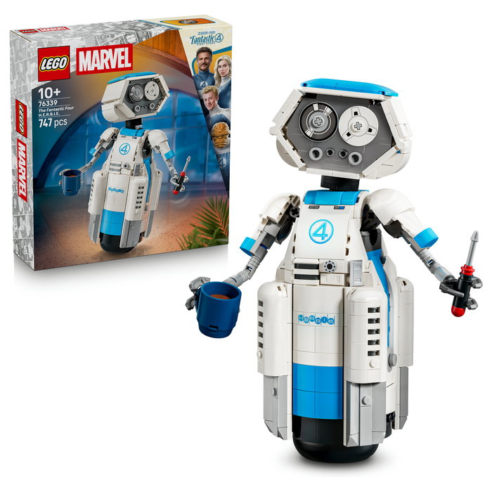 LEGO Marvel Super Heroes 76339 The Fantastic Four H.E.R.B.I.E. de 747 piezas LEGO Marvel Super Heroes 76339 The Fantastic Four H.E.R.B.I.E. de 747 piezas