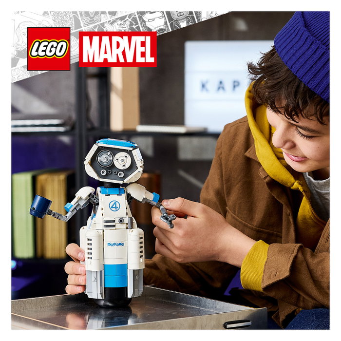 LEGO Marvel Super Heroes 76339 The Fantastic Four H.E.R.B.I.E. de 747 piezas LEGO Marvel Super Heroes 76339 The Fantastic Four H.E.R.B.I.E. de 747 piezas