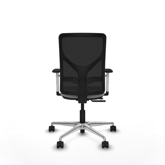 PIQUERAS Y CRESPO Silla de oficina Motilla con mecanismo Sincro/Traslack, Blanco/Negro PIQUERAS Y CRESPO Silla de oficina Motilla con mecanismo Sincro/Traslack, Blanco/Negro