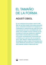 El tamaño de la forma, Agustí Obiol - Puente Editores