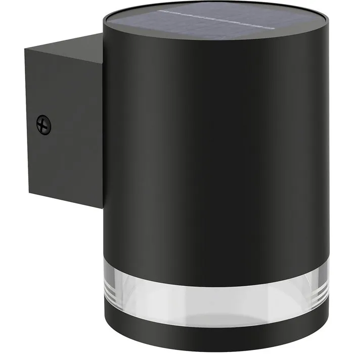 Philips Fyce PHI1706880680498 - Aplique de Pared para Exterior con Energía Solar, Color Negro Philips Fyce PHI1706880680498 - Aplique de Pared para Exterior con Energía Solar, Color Negro