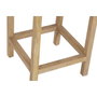 DKD Home Decor Lámpara de Pie Mango y Fibra Marrón Natural
