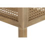 DKD Home Decor Lámpara de Pie Mango y Fibra Marrón Natural