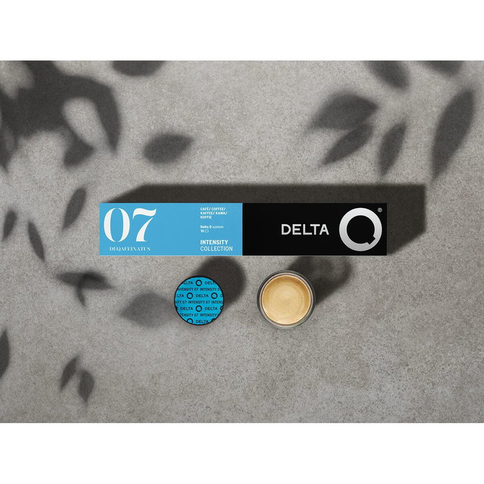 Delta Cápsula deQafeinatus para cafeteras Delta, caja de 10 Delta Cápsula deQafeinatus para cafeteras Delta, caja de 10