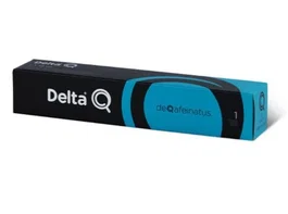Delta Q deQafeinatus Cápsula de Café Expreso Descafeinado para Cafeteras Delta - Paquete de 10 Cápsulas