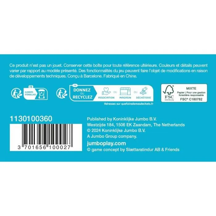 Dujardin DUJ1745793096015 Hitster Summer Juego de Mesa a partir de 16 años para 2 jugadores o más