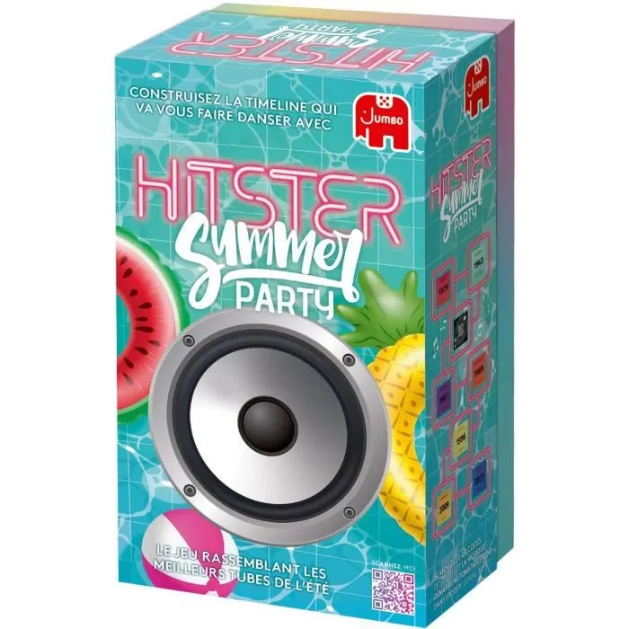 Dujardin DUJ1745793096015 Hitster Summer Juego de Mesa a partir de 16 años para 2 jugadores o más