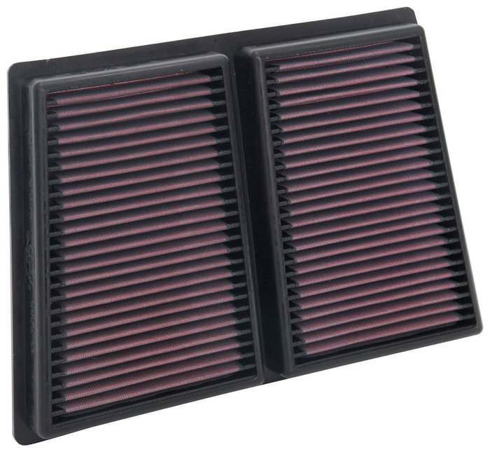 K&N Filtro de Aire de Recambio KN33-5085, Alto Caudal, Lavable y Reutilizable, Mejora el Flujo de Aire para Motores