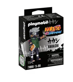 Playmobil Figura Kakashi Naruto Shippuden con Perro, Kunai y Libro