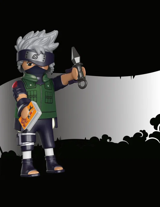 Playmobil 71099 Figura de Juguete Kakashi Hatake - Naruto Shippuden, Serie Anime y Manga, para Niños a Partir de 5 Años