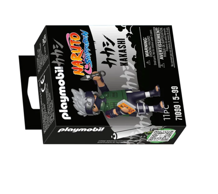 Playmobil 71099 Figura de Juguete Kakashi Hatake - Naruto Shippuden, Serie Anime y Manga, para Niños a Partir de 5 Años