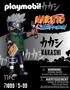 Playmobil 71099 Figura de Juguete Kakashi Hatake - Naruto Shippuden, Serie Anime y Manga, para Niños a Partir de 5 Años