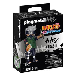 Playmobil Figura Kakashi Naruto Shippuden con Perro, Kunai y Libro
