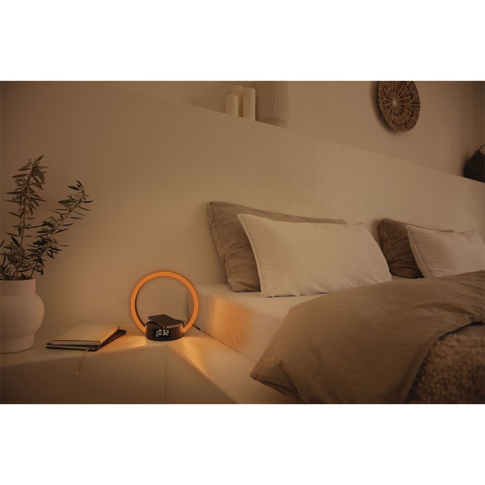 Beurer WL 65 Wake-up Light con estación de carga rápida inalámbrica Beurer WL 65 Wake-up Light con estación de carga rápida inalámbrica