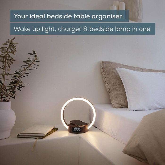 Beurer WL 65 Wake-up Light con estación de carga rápida inalámbrica Beurer WL 65 Wake-up Light con estación de carga rápida inalámbrica