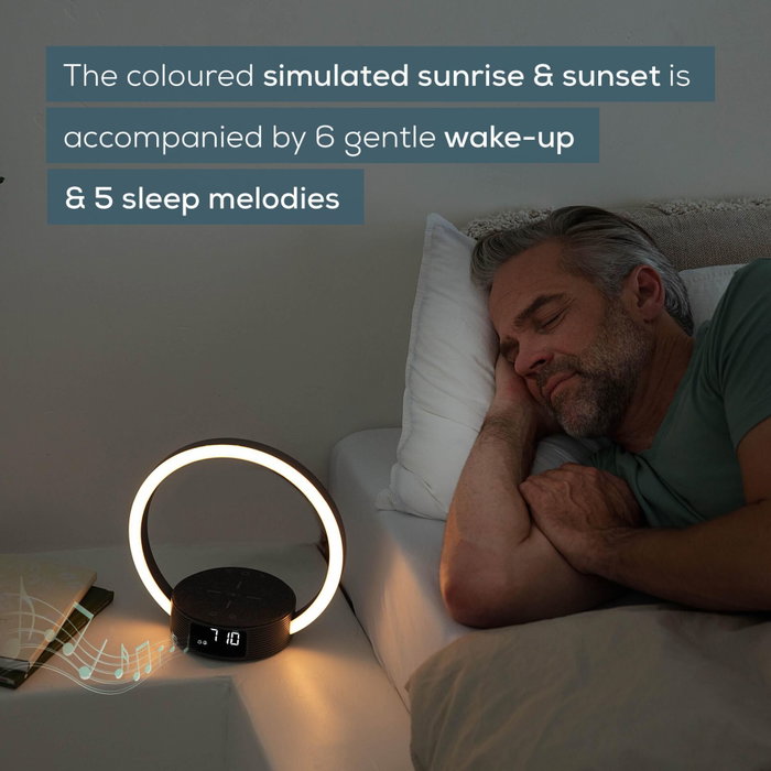 Beurer WL 65 Wake-up Light con estación de carga rápida inalámbrica Beurer WL 65 Wake-up Light con estación de carga rápida inalámbrica
