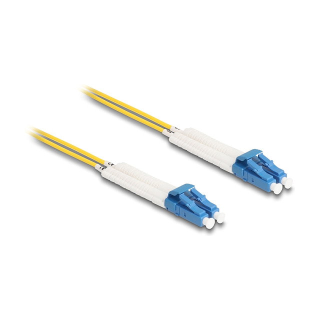 DeLOCK Cable de fibra óptica LC Duplex a LC Duplex monomodo OS2 acodado 1 m DeLOCK Cable de fibra óptica LC Duplex a LC Duplex monomodo OS2 acodado 1 m