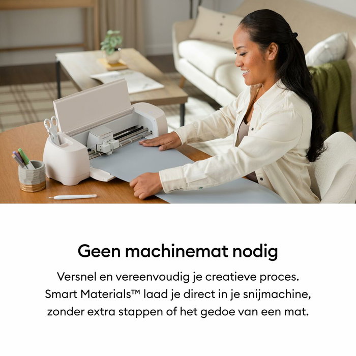 Cricut Smart Iron-On Rollo de vinilo de termotransferencia liso Blanco
