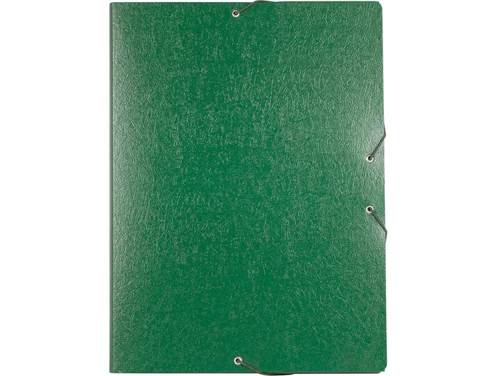 Liderpapel Carpeta Proyectos Folio Lomo 30mm Cartón Gofrado Verde