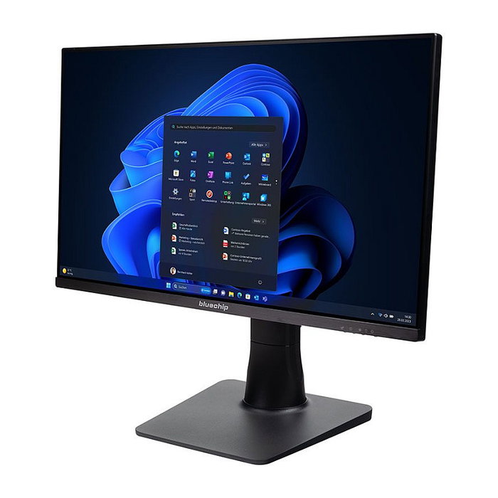 bluechip BUSINESSline AIO2350 PC Todo en Uno Intel Core i5-14400 16GB RAM 500GB SSD 23.8" Full HD IPS Windows 11 Pro Wi-Fi 6 AX201