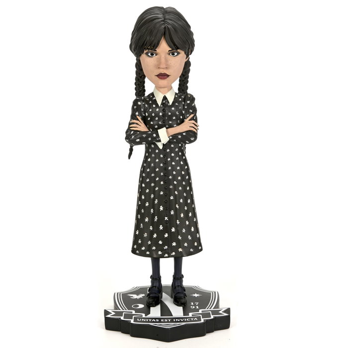NECA Figura Wednesday Addams Head Knocker, inspirada en la serie de Netflix Wednesday, 21.5 cm NECA Figura Wednesday Addams Head Knocker, inspirada en la serie de Netflix Wednesday, 21.5 cm