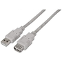 Nano Cable 10.01.0204 Cable Alargador USB 2.0 Macho-Hembra 3m Beige