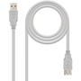 Nano Cable 10.01.0204 Cable Alargador USB 2.0 Macho-Hembra 3m Beige