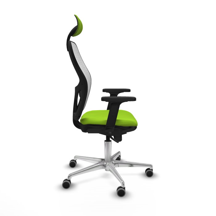 PIQUERAS Y CRESPO Silla de oficina Jorquera con mecanismo Sincro, Pistacho y Blanco PIQUERAS Y CRESPO Silla de oficina Jorquera con mecanismo Sincro, Pistacho y Blanco