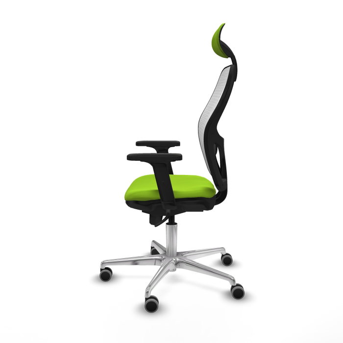 PIQUERAS Y CRESPO Silla de oficina Jorquera con mecanismo Sincro, Pistacho y Blanco PIQUERAS Y CRESPO Silla de oficina Jorquera con mecanismo Sincro, Pistacho y Blanco
