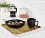 La Mediterranea Bandeja de Melamina Wood Brillo Md (9 Unidades) 42 x 31 cm