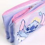 CERDÁ Estuche Portatodo Stitch Disney Triple Lilac