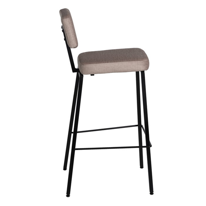 Ixia Taburete Beige Tejido-Metal Set de 4 Ixia Taburete Beige Tejido-Metal Set de 4