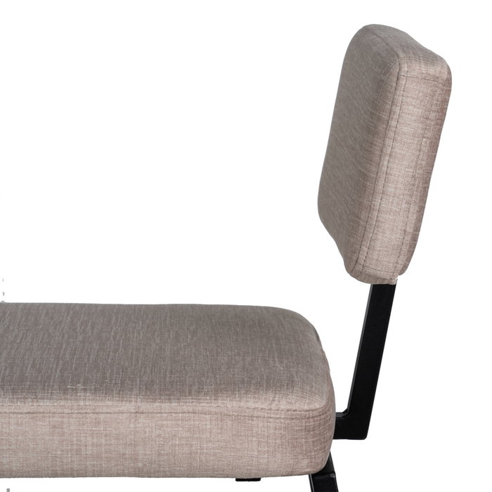 Ixia Taburete Beige Tejido-Metal Set de 4 Ixia Taburete Beige Tejido-Metal Set de 4