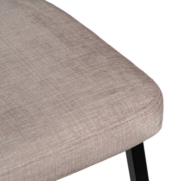 Ixia Taburete Beige Tejido-Metal Set de 4 Ixia Taburete Beige Tejido-Metal Set de 4