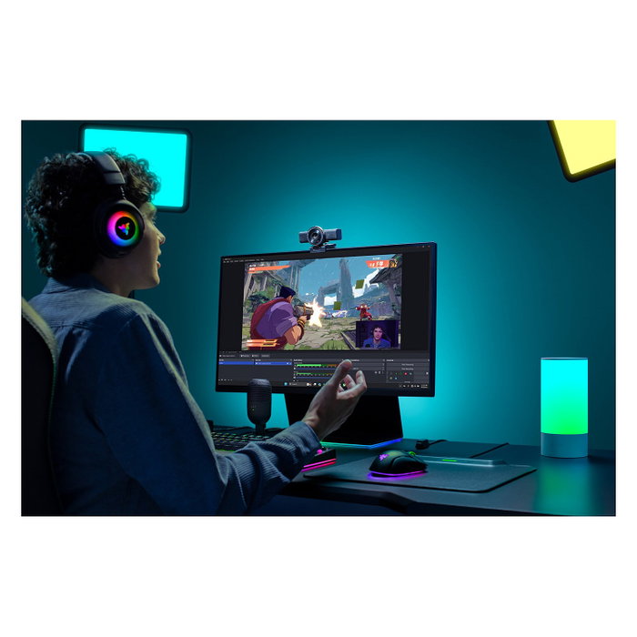 Razer Kiyo V2 X Webcam Quad HD 1080p 60 FPS Negro