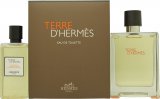 Hermès Terre D'Hermès Set de Regalo 100ml EDT + 80ml Gel de Ducha
