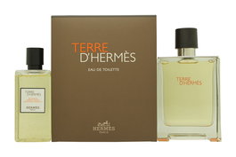 Hermès Terre D'Hermès Set de Regalo 100ml EDT + 80ml Gel de Ducha