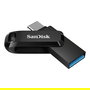 Sandisk Ultra Dual Drive Go 128GB USB 3.1 Type-C Negro Plata 150MB/s