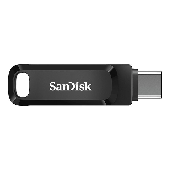 Sandisk Ultra Dual Drive Go 128GB USB 3.1 Type-C Negro Plata 150MB/s Sandisk Ultra Dual Drive Go 128GB USB 3.1 Type-C Negro Plata 150MB/s