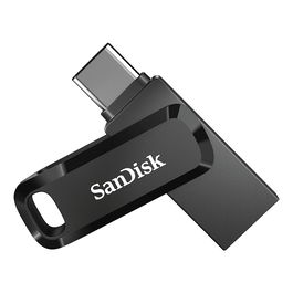 Sandisk Ultra Dual Drive Go 128GB USB 3.1 Type-C Negro Plata 150MB/s