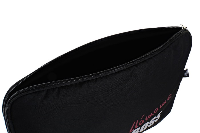 DKD Home Decor Funda Ipad Moderno Boss-jefa Blanco Negro 36 x 2 x 28 cm (12 Unidades)