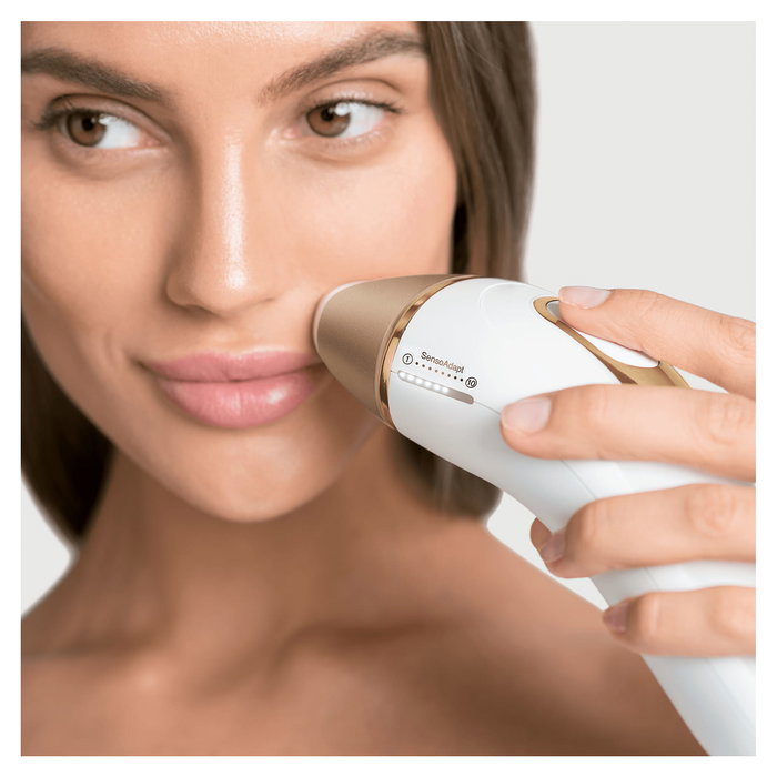 Braun Silk-expert Pro 5 PL5243 Depiladora IPL Oro Blanco 125 disparos