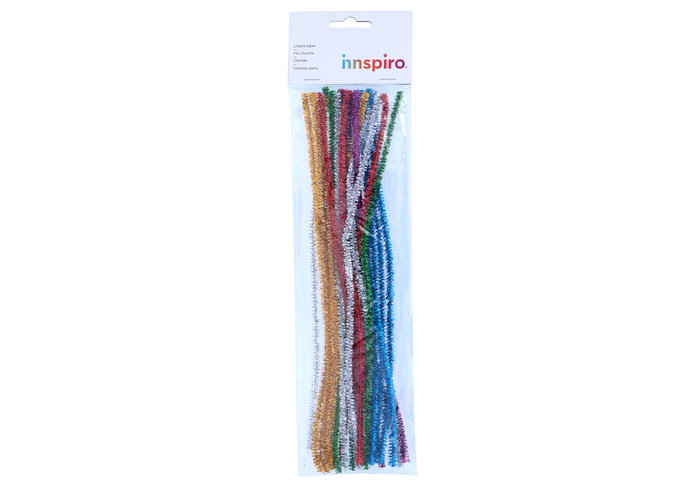 Innspiro Limpiapipas Chenilla Metálicas Mix Colores 6mm x 30cm 25u Innspiro Limpiapipas Chenilla Metálicas Mix Colores 6mm x 30cm 25u