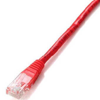 Equip Cable de Red Ethernet RJ-45 U/UTP Categoría 6 (Cat6) 0.5 Metros Rojo Equip Cable de Red Ethernet RJ-45 U/UTP Categoría 6 (Cat6) 0.5 Metros Rojo