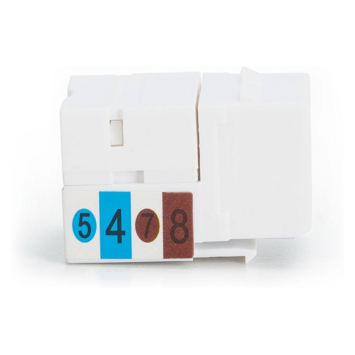 ASSMAN/DIGITUS Jack Keystone Doble Módulo CAT 5e Clase D Negro
