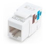 ASSMAN/DIGITUS Jack Keystone Doble Módulo CAT 5e Clase D Negro