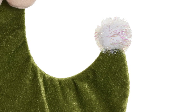 DKD Home Decor Calcetín Navidad Tradicional Rojo Verde 5 x 56 x 35 cm (6 Unidades)