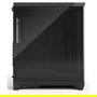 Fractal Design Meshify 3 Caja Negra con Ventana de Vidrio Templado para PC ATX/EATX/Micro-ATX/Mini-ITX, 7 Ranuras de Expansión, Compatible con Juego