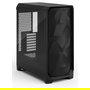 Fractal Design Meshify 3 Caja Negra con Ventana de Vidrio Templado para PC ATX/EATX/Micro-ATX/Mini-ITX, 7 Ranuras de Expansión, Compatible con Juego